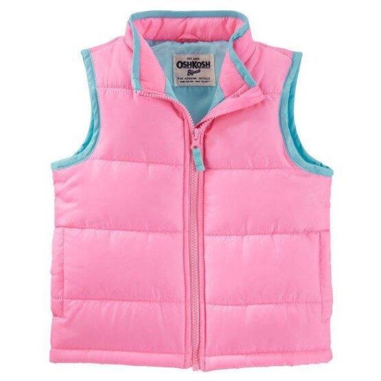 Oshkosh quilted puffer vest